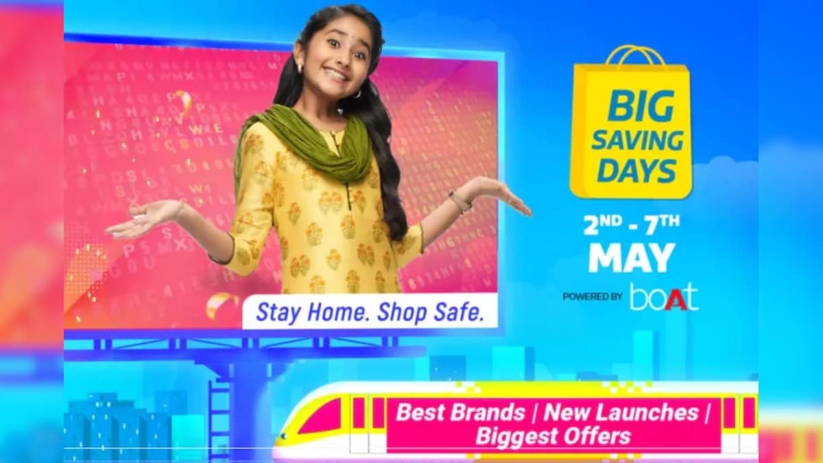 Flipkart Announces Its Big Saving Days Sale: Exciting Offers on Smartphones, Electronics & Appliances