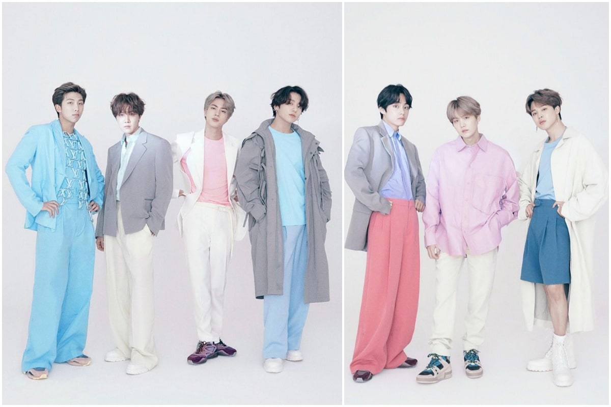 BTS Graces Louis Vuitton Men's FW21 Show In Seoul As House Ambassadors