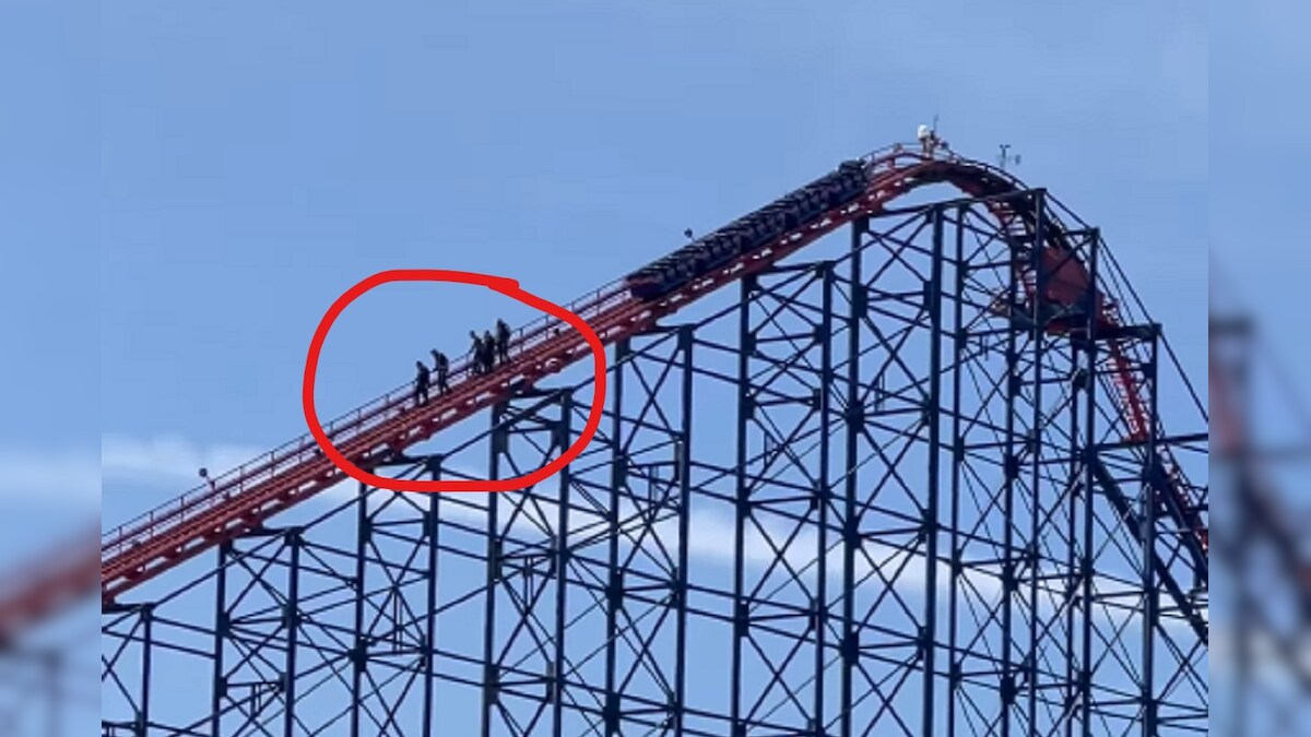 Rollercoaster Riders in UK Forced to Walk Down 200 Feet After Ride ...