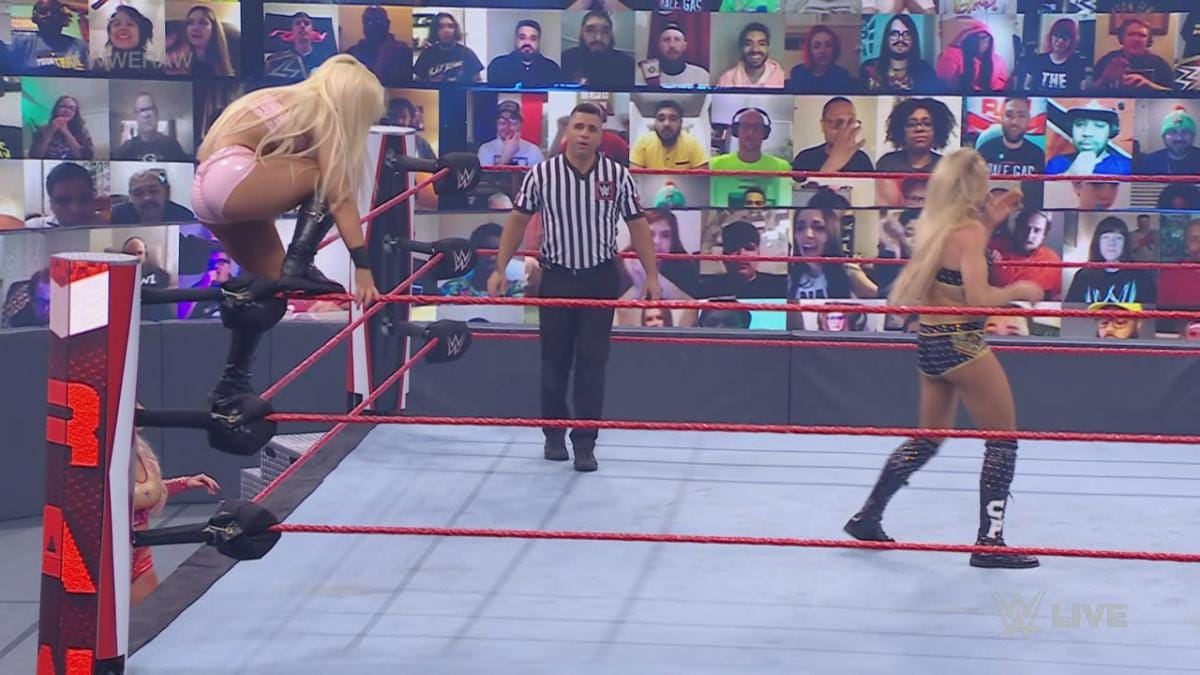 Charlotte Flair defeated Mandy Rose (WWE) Charlotte Flair defeated Mandy Rose (WWE)