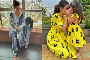 Soha Ali Khan Twins With Daughter Inaaya, See The Mother-Daughter Duo's Cutest Pictures