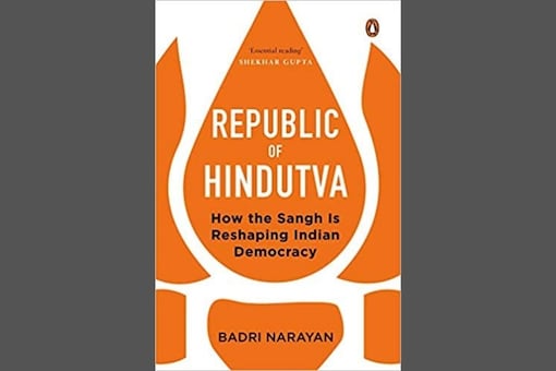 The cover of academic Badri Narayan's book, Republic of Hindutva.