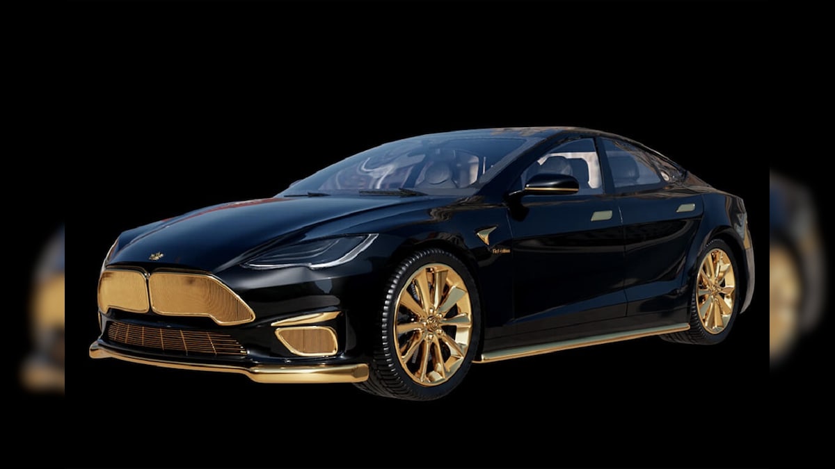 World’s Most Expensive Tesla is 24K Gold Plated, Modified by Caviar Known for Custom iPhones