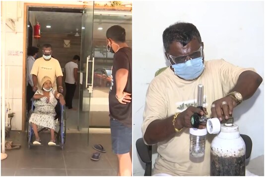 Mumbai man sells wife's gold to get oxygen | Image credit: ANI
