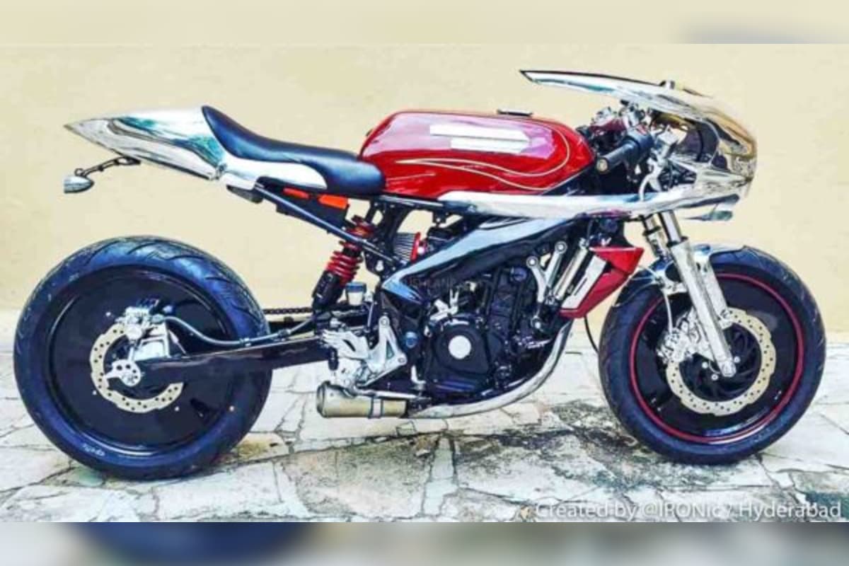 This Modified Bajaj Pulsar Ns 0 Inspired By A Fighter Jet Looks Sharp And Ready For Duty