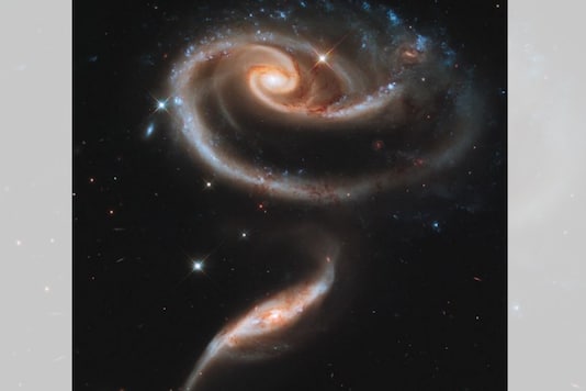 La NASA comparte una imagen impresionante de un evento cósmico que se asemeja a una rosa en el espacio (Instagram).