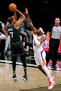 Durant Scores 33 Points In Return, Nets Beat Suns 128-119