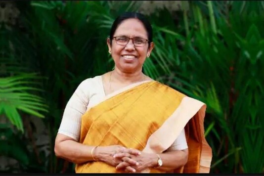 File image of KK Shailaja. 