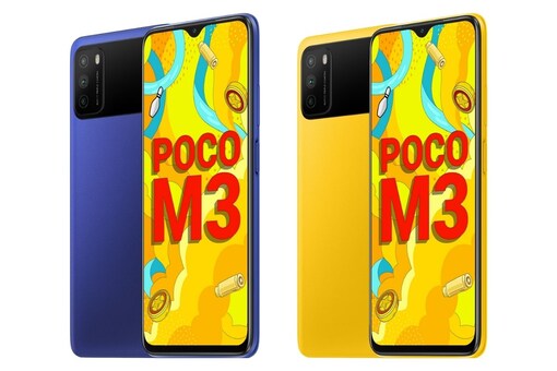 Poco M3 comes with a large 6,000mAh battery.