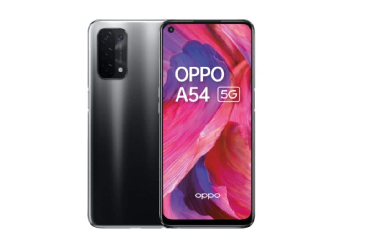 Oppo A54 5G With Snapdragon 480 Chipset, Quad Rear Cameras