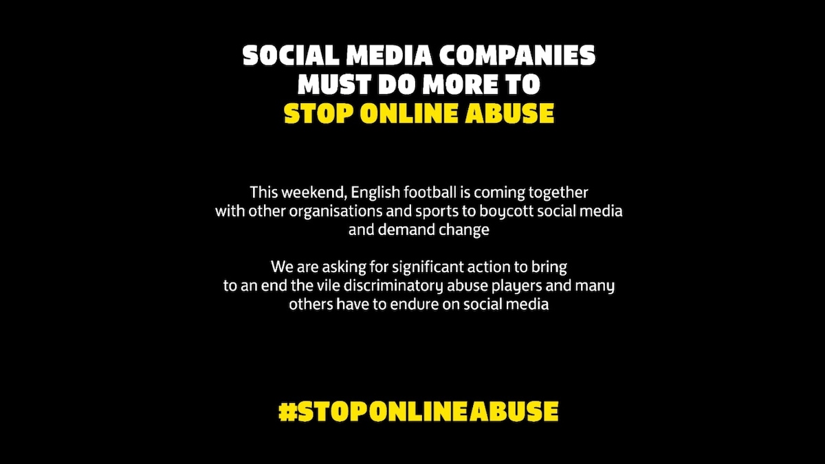 English FA Asks for Legislation to Force Action from Social Media Companies on Online Abuse