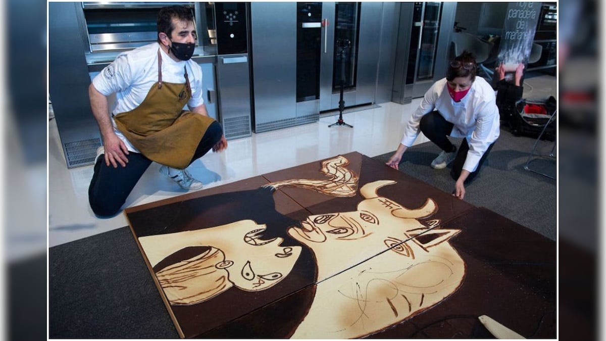 Spanish Confectioners Give a 'Sweet' Makeover to Picasso’s Iconic 'Guernica' Using Chocolate