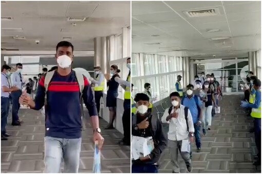 Karnataka Nursing Team Flying To Delhi To Fight Covid 19 Get Applause From Airline Staff Watch