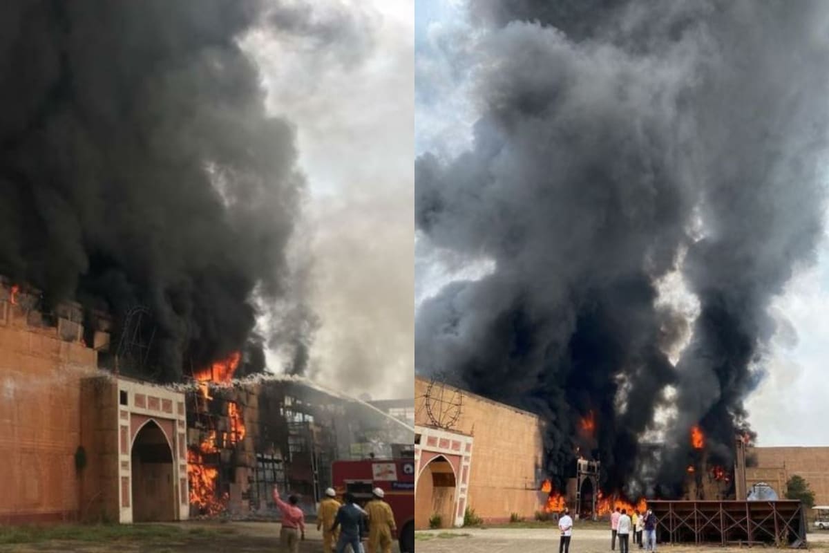 Major Fire Breaks Out on Jodhaa Akbar Set at ND Studio in Maharashtra, None  Hurt