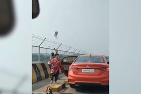 Woman Caught Throwing Garbage Out of Her Hyundai Car into Nethravati River, Booked for Littering