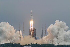 Chinese Rocket Segment Weighing 18-Tonne Disintegrates Over Indian Ocean: State TV