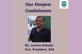 Senior Vice President of Goa Football Association Lavinio Rebello Passes Away