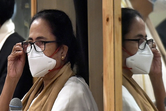 Bengal Chief minister Mamata Banerjee at an event in Kolkata on Sunday. (PTI)