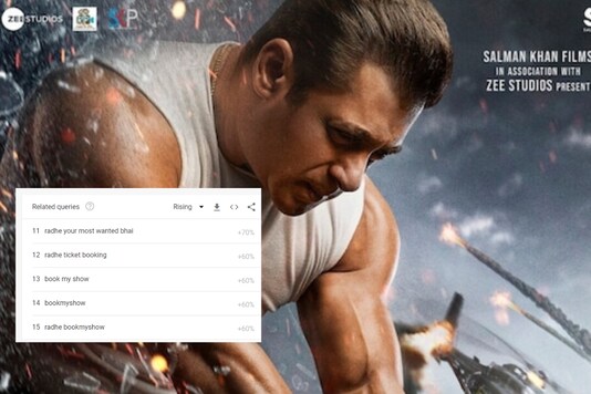Salman Khan in a new still from his upcoming film Radhe.
