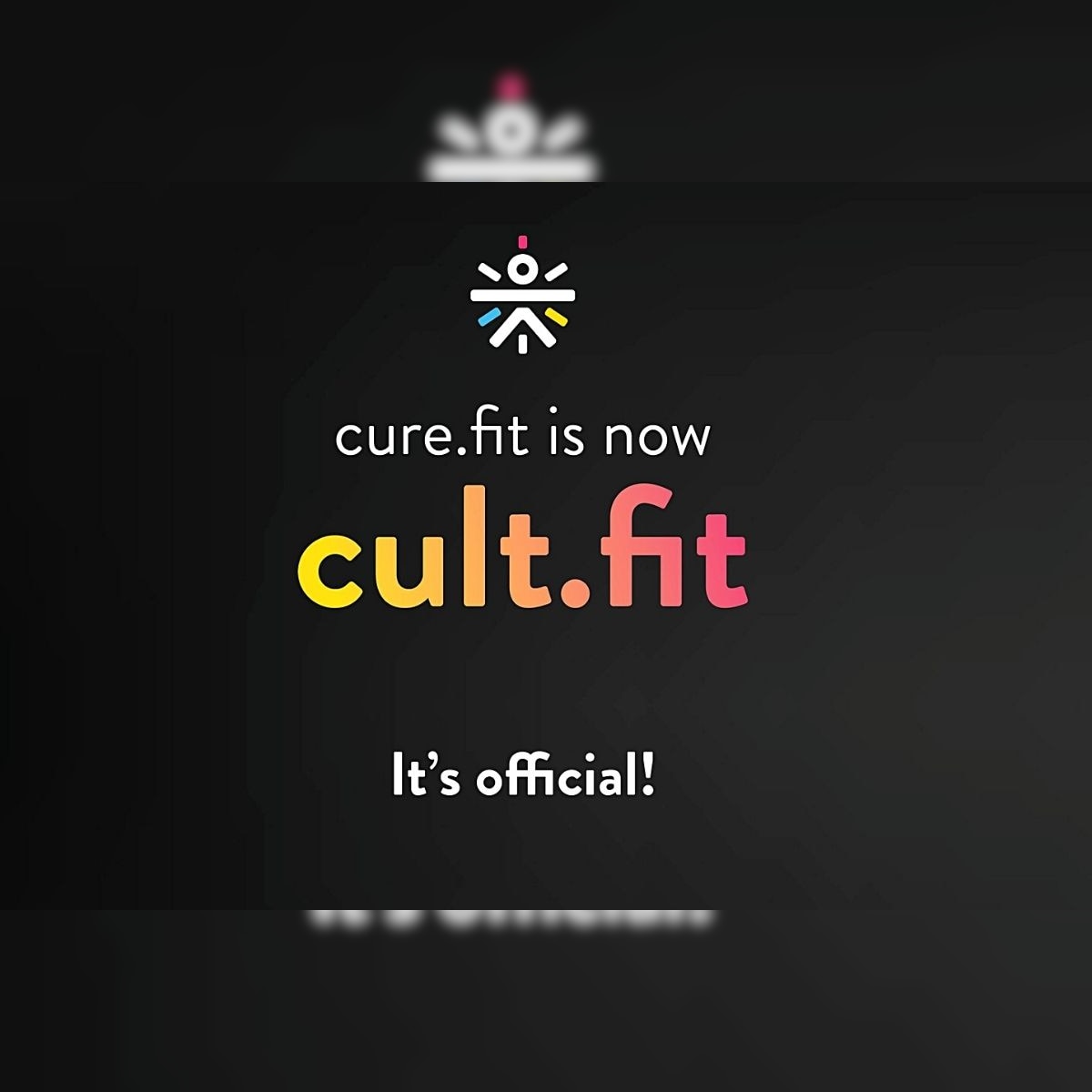 Indian Health App Cure Fit Renamed To Cult Fit After Its Flagship Fitness Vertical