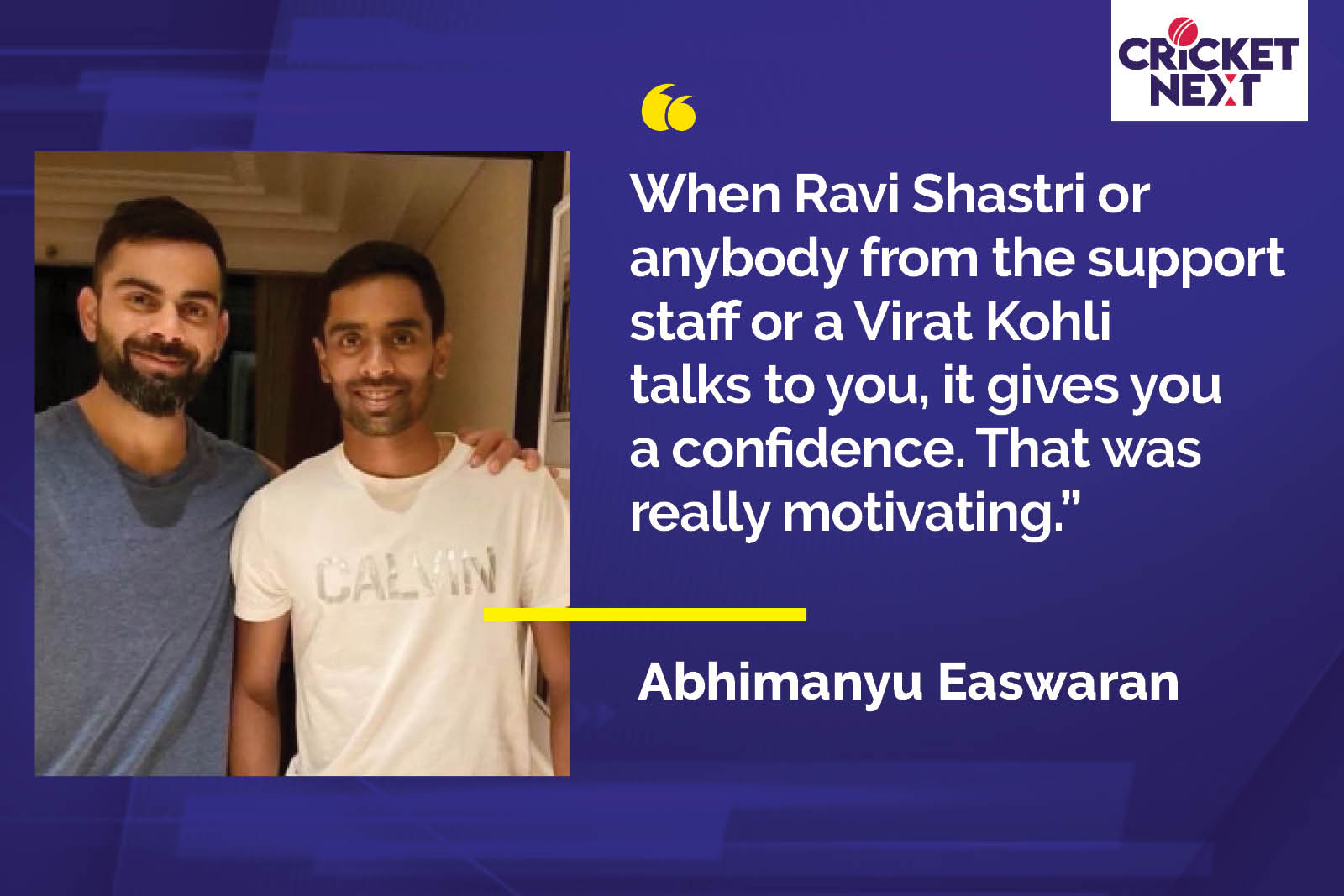 Born for Cricket - Abhimanyu Easwaran's Journey From Dehradun to England Via Bengal
