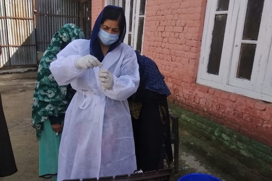 Corona Warrior Babli Rani. Image: News18