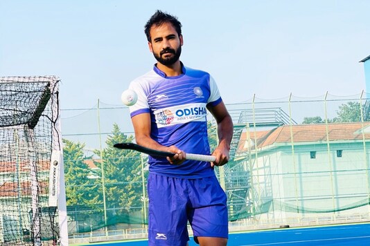 Indian men's hockey forward Gurjant Singh (Image: Twitter)