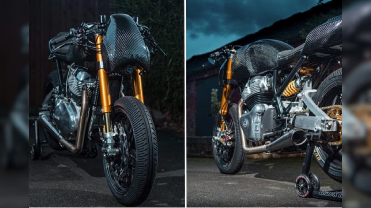 Royal Enfield Continental GT 650 Transformed Into a Beast In Goblin Work Garage Modification