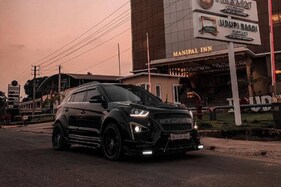 This Modified Hyundai Creta With Widebody Kit and All-Black Body Paint Looks Lethal