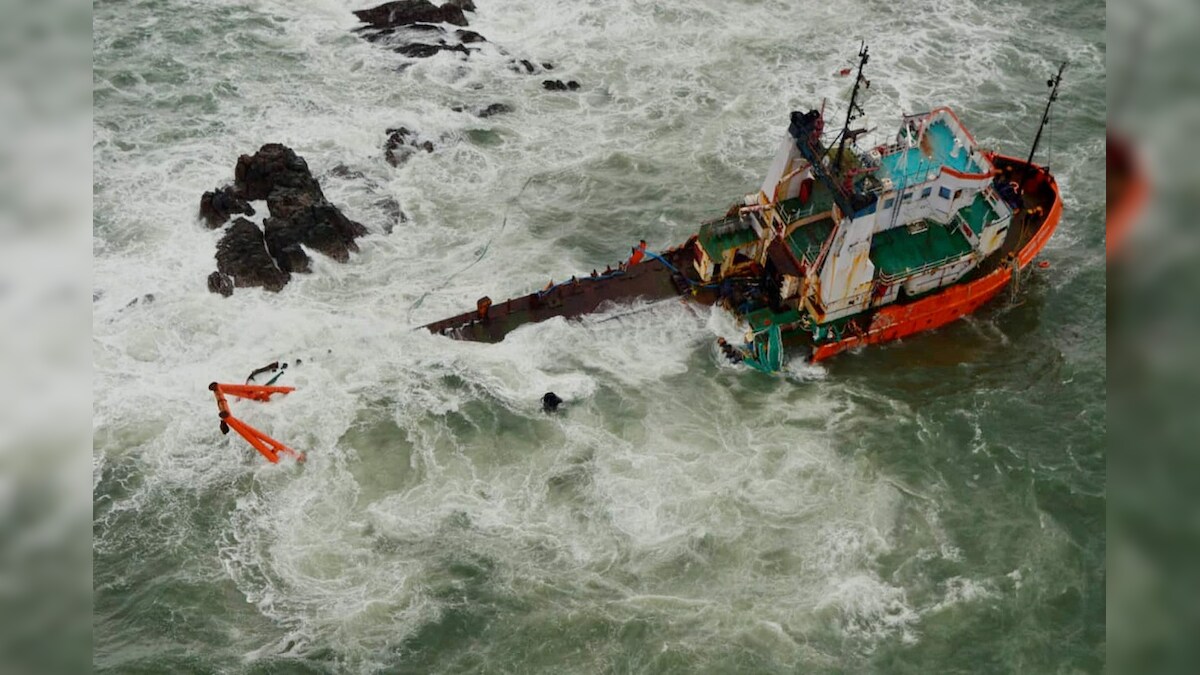 Cyclone Tauktae: Navy Rescues 60 from Barge Adrift Near Mumbai