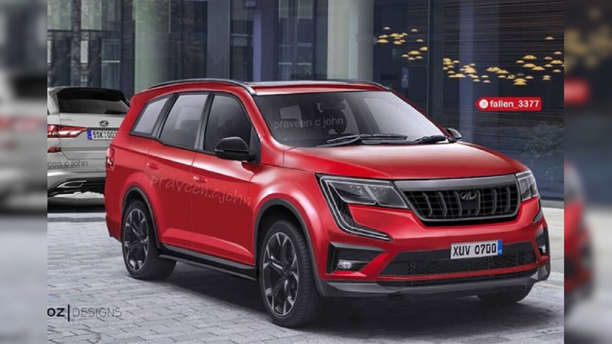 Upcoming Mahindra XUV700 Digitally Imagined in Production Ready Form; Check Pics Here