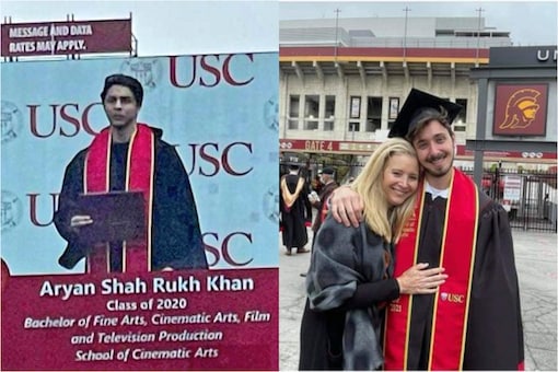Did You Know Aryan Khan and Lisa Kudrow's Son Julian are Batchmates and Graduated From Same University?