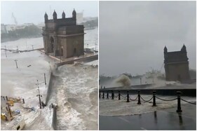 Gateway of India Thrashed by Waves amid Cyclone Tauktae in Viral Video Leave Netizens Stunned