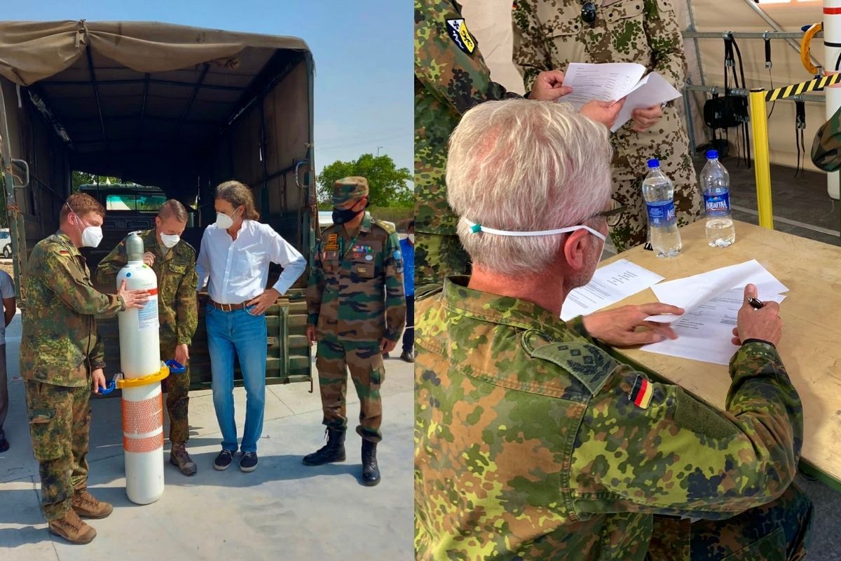 Read more about the article German Military Leaves Delhi after a 17-day Keep to Guarantee Medical Help for Covid-19 Sufferers