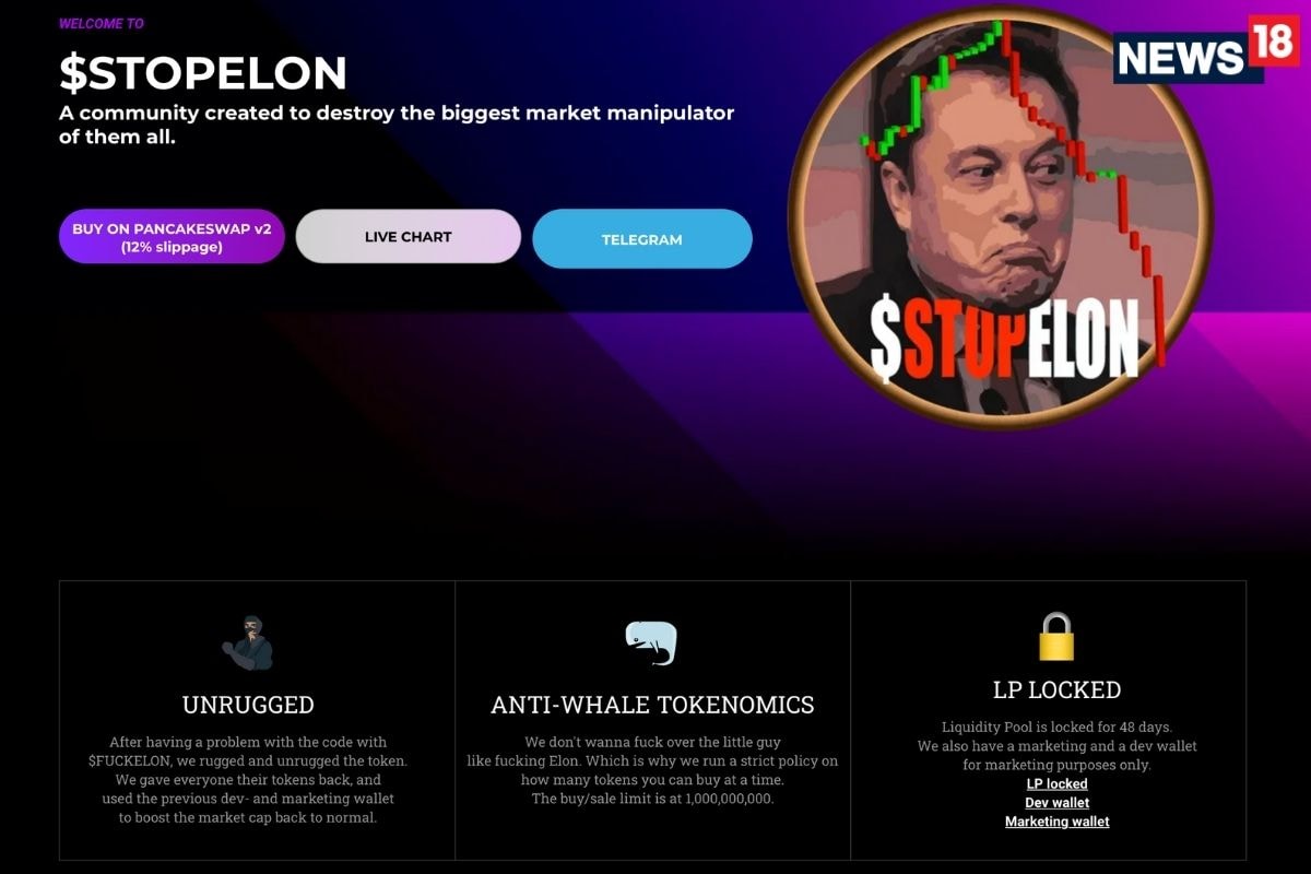 stopelon crypto coin