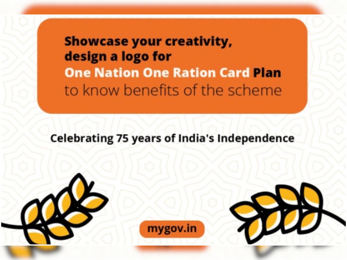 Win Rs 50,000 By Designing Logos For One Nation One Ration Card; Here's  Step-by-Step Guide to Register