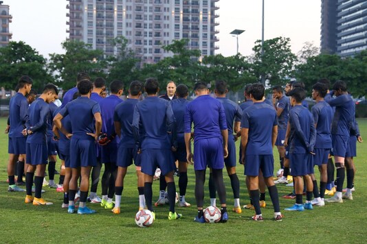 Igor Stimac and the Indian men's football team (Photo Credit: AIFF)