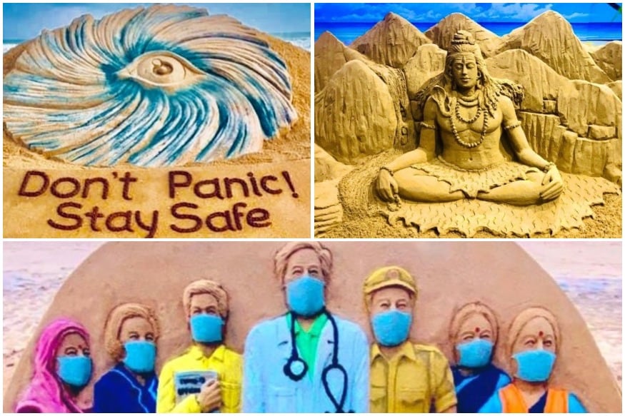 The Sand Art of Odisha 11 Photos of Amazing Sand Sculptures At Puri Beach News18