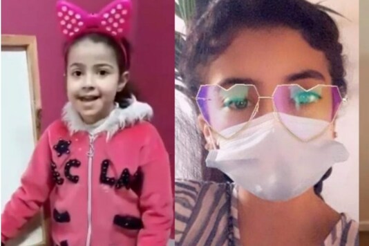 Images of two Palestinian children, receiving trauma care, killed by Israeli airstrikes. 
(Credit: NRC website)