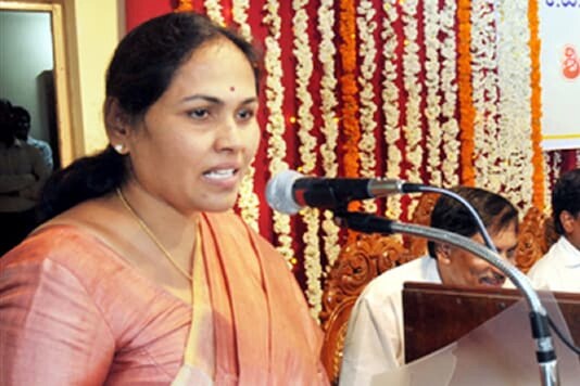 File photo of BJP Udupi- Chikkamagalur MP Shobha Karandlaje