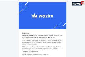 WazirX Has Bad News For Users: No Bank Transfers, You Must Use WazirX P2P To Buy And Sell Crypto Coins