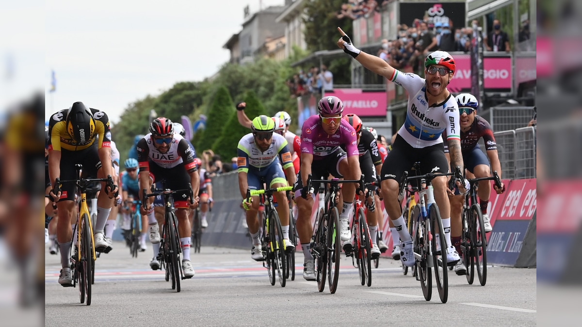 Giacomo Nizzolo Wins Giro d'Italia 13th stage, Egan Bernal Holds Pink Jersey