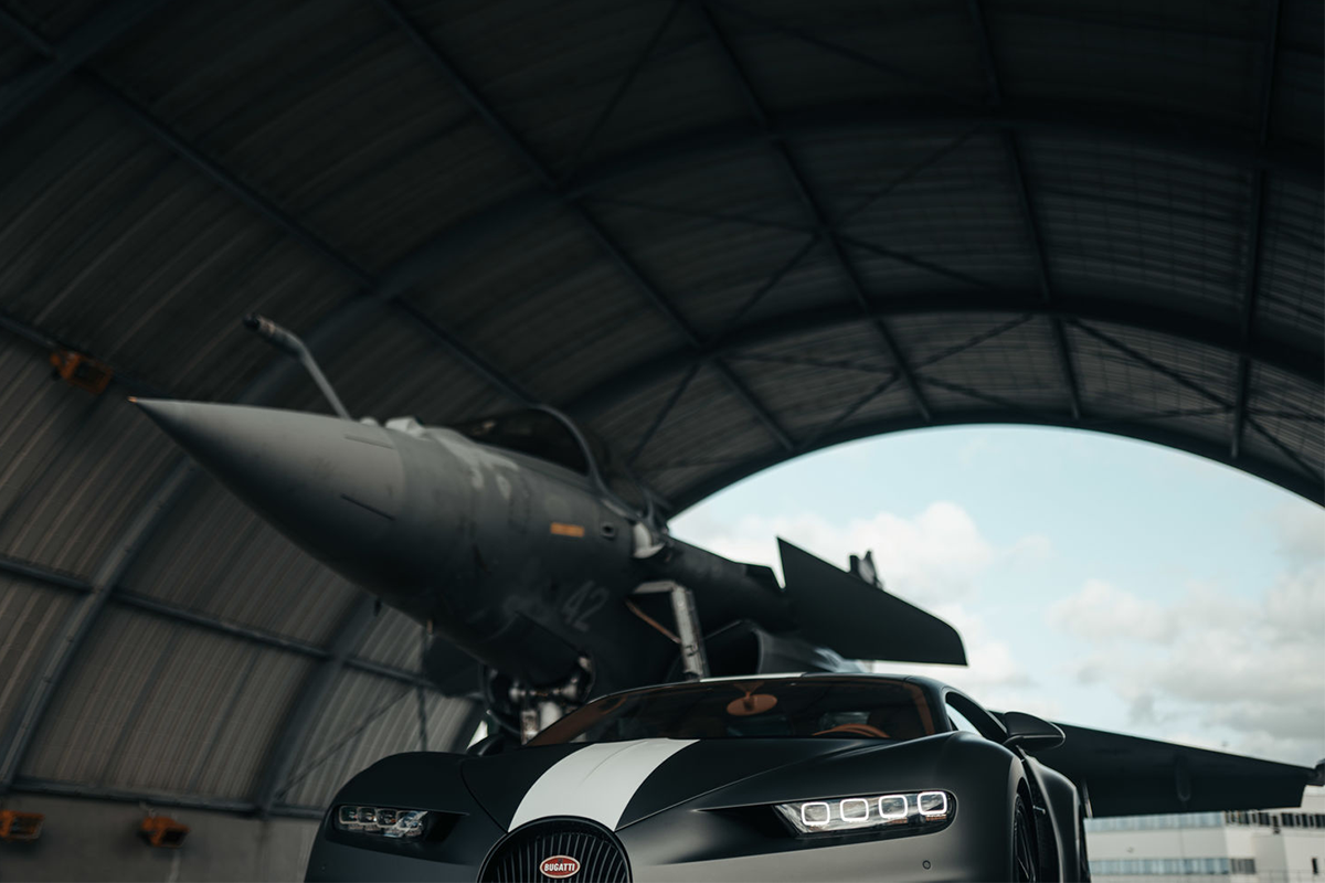 In Pics: Bugatti Chiron Sport Meets Dassault Rafale Marine, See Wallpaper-Worthy Images of This Mighty Crossover In Pics: Bugatti Chiron Sport Meets Dassault Rafale Marine, See Wallpaper-Worthy Images of This Mighty Crossover