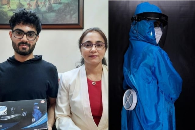 Mumbai Student Develops PPE Kit That Pumps 'Fresh Air' Every 100 ...