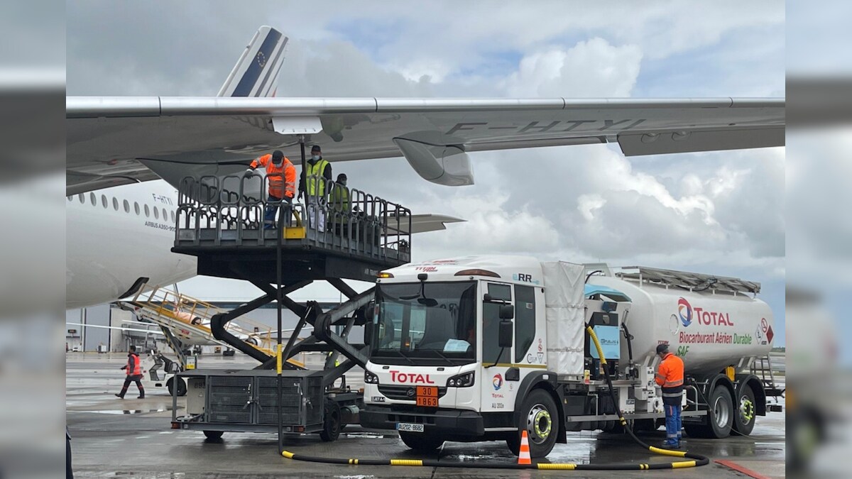 Air France-KLM Flight Fuelled With Used Cooked Oil Highlights Aviation Industry's Sustainable Future