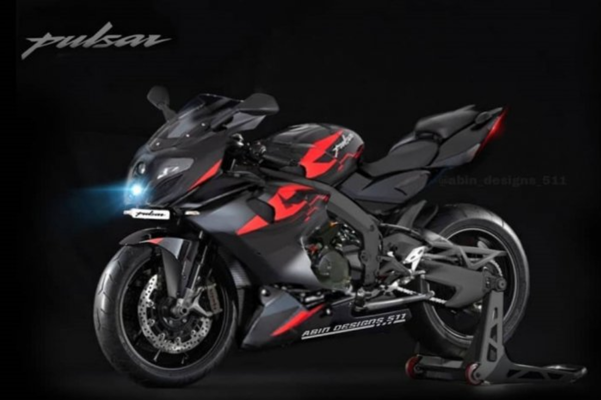 This Render of Bajaj Pulsar 220F Dagger Edge Edition as Sports