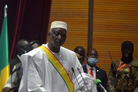 File photo of Mali's interim president Bah Ndaw. (Reuters)