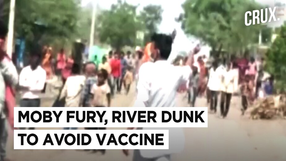 Peak Vaccine Hesitancy: UP Villagers Jump Into River, MP Mob Beats Medics