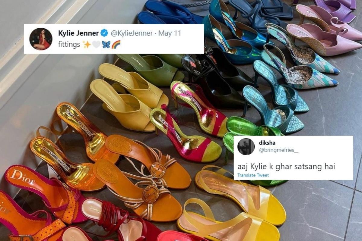 Kylie Jenner Flexes Her 'Rainbow' Shoe Collection But All Desis