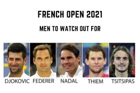 French Open 2021: Men to Watch Out For in Roland Garros Singles Event | In Pics